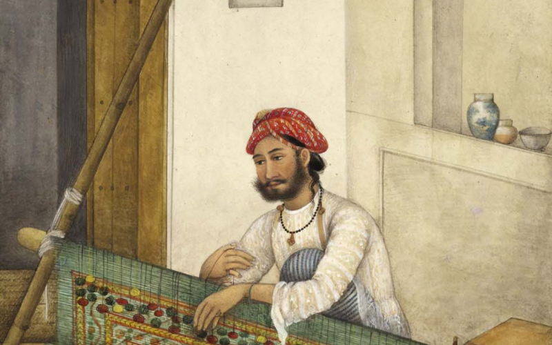 21 Tribes and Castes of India. A screen-maker, possibly of the Dumna caste. Circa 1825 British Library