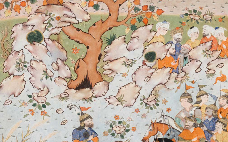 22 Persian Literary History. Gurgin betrays Bizhan. McGill Library